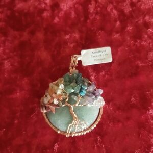 Amethyst Tree of Life Pendant